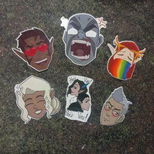 Vox Machina matricák