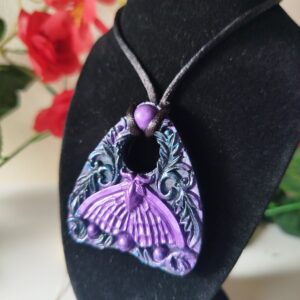 Ouija Nyaklánc - Ametiszt Moly