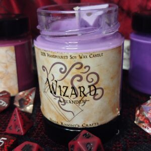 Wizard Szerepjátékos szójaviasz illatgyertya