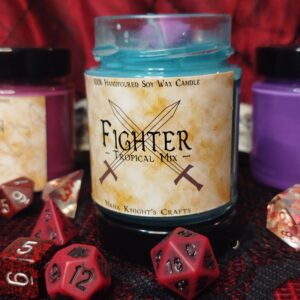 Fighter Szerepjátékos szójaviasz illatgyertya