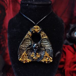 Ouija nyaklánc - Gloria Raven - fekete