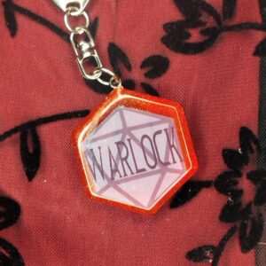 Warlock kulcstartó -  Vörös