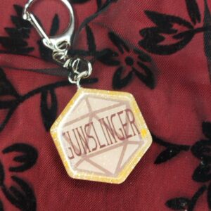 Gunslinger kulcstartó - Krém