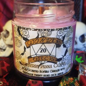 Wonder Wick - Málnás Panna Cotta - ajándék D20 kockával