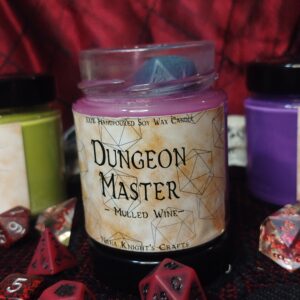 Dungeon Master Szerepjátékos szójaviasz illatgyertya