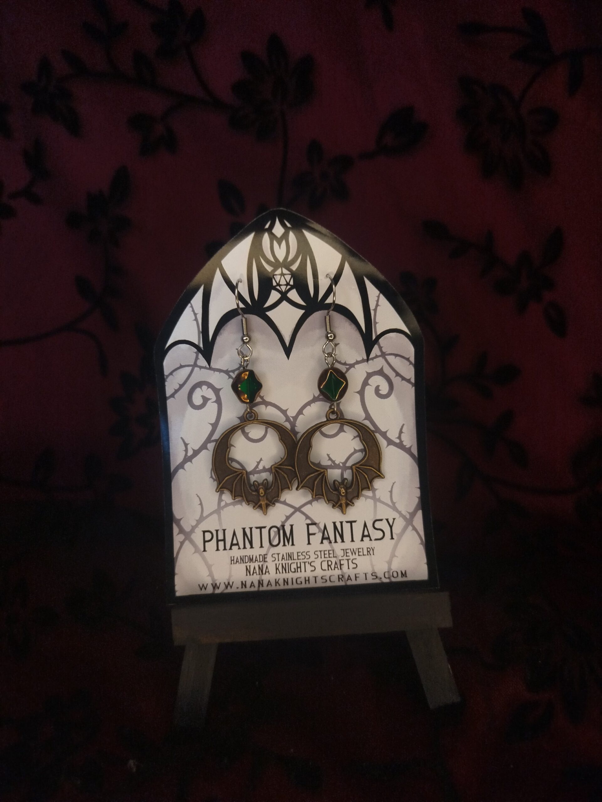 Baby Bat - Bronz és smaragd