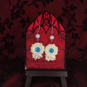 Kraken szeme fülbevaló - Fehér (1.)