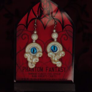 Kraken szeme fülbevaló - Fehér (2.)