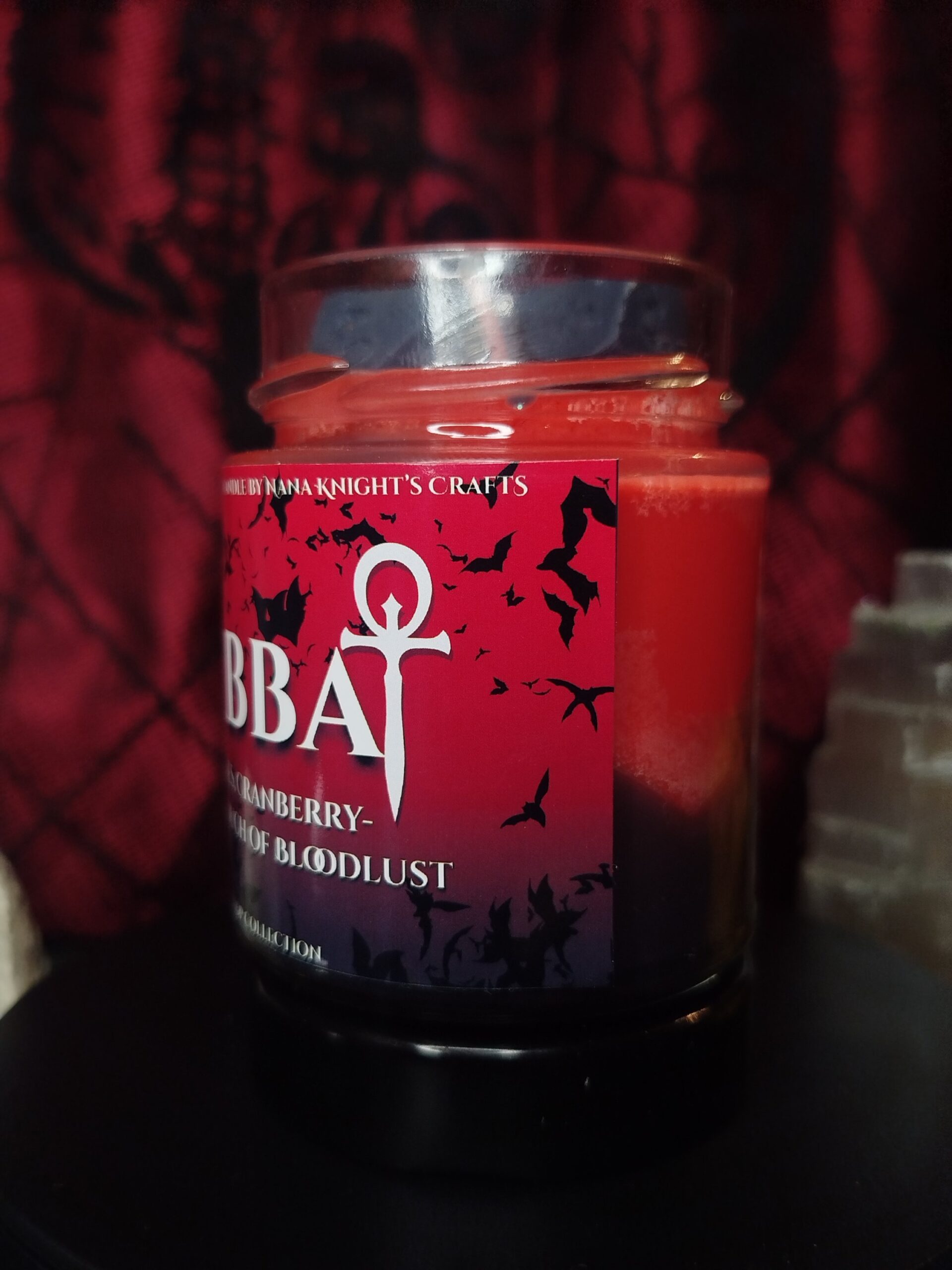 Sabbat- Vampire: The Masquerade szerepjáték inspirálta szerepjátékos szójaviasz illatgyertya - Image 2