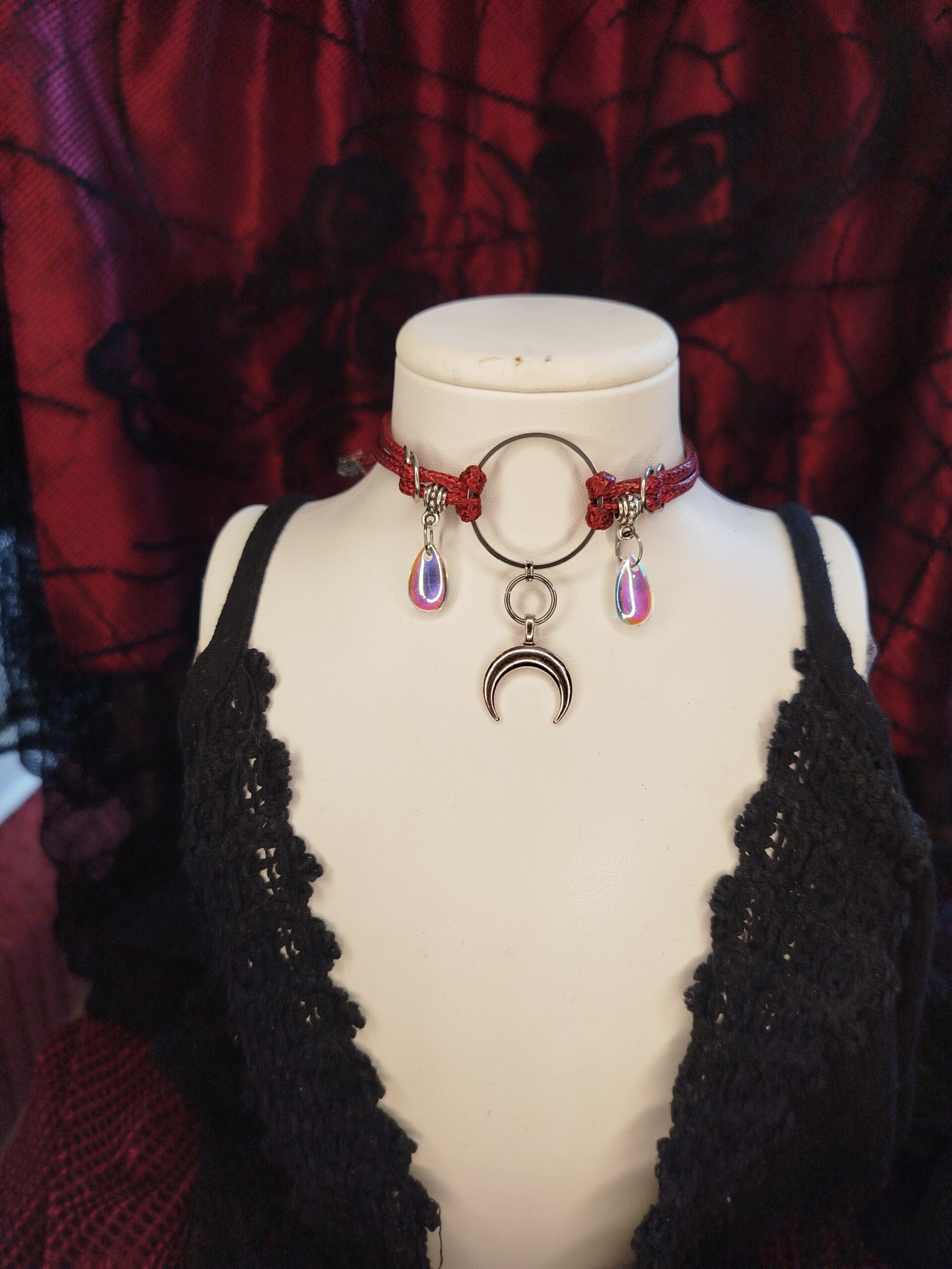 Brat Nemesacél műbőr choker és nyaklánc egyben - Image 4
